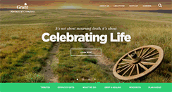 Desktop Screenshot of grantmortuary.com